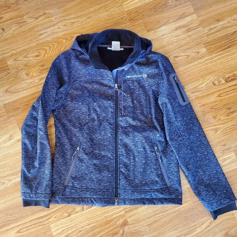 EUC Free Country Softshell Jacket Windbreaker L